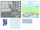 Tyrrell P34 Six Wheeler (mit Fotoätzteilen) - 1:12