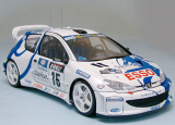 Peugeot 206 WRC (Rally Korsika 1999 Version) - 1:24