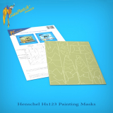 Henschel Hs123 - Lufwaffe Camouflage Paint Mask Set - 1:48