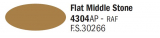 Italeri Acrylic 4304AP - Stein Mittel Matt / Flat Middle Stone - FS30266 - 20ml