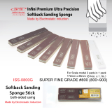 Softback Sanding Sponge Stick - Ultra Fine #1000 - 172mm x 28mm - 2 pcs.