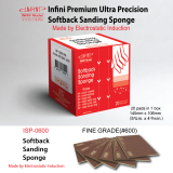 Softback Sanding Sponge Box - Fine #600 - 140mm x 106mm - 20 pcs.