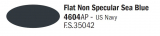 Italeri Acrylic 4604AP - Seeblau nicht reflektierend / Flat Non Specular Sea Blue - FS35042 - 20ml