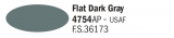 Italeri Acrylic 4754AP - Dunkelgrau matt / Flat Dark Gray - FS36173 - 20ml