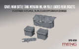 Israel Main Battle Tank Merkava Mk.4M Fully Loaded Rear Baskets - 1/35