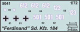 Sd.Kfz. 184 Ferdinand - 1:72