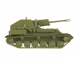 SU-76M Soviet Self-Propelled Gun - 1/100
