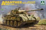 Panther - Ausf. A - Sd.Kfz. 171 - Mid-Late Production with Zimmerit and full Interior - 1:35