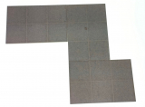 Diorama Base - Concrete Slabs 180 x 120mm - 3 pcs.