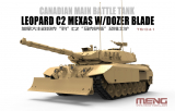 Leopard C2 Mexas with Dozer Blade - Canadian Main Battle Tank - 1/35