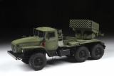 BM-21 - GRAD - Russian Truck-Mounted Multiple Rocket Launcher - 1:35