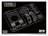 Tiger I Ausf. E - Early Production with Full Interior and Clear Parts - 1/35