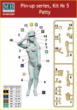 Patty - Pin-up series Kit No. 5 - 1:24
