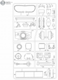 B Teile (B1-A38) für Tamiya M551 Sheridan (56043) - 1:16