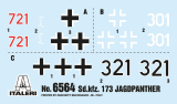 Jagdpanther - Sd.Kfz. 173 - with Winter Crew - 1/35