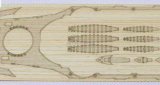 Wooden Deck for 1/350 DKM Schleswig-Holstein 1935 - Trumpeter 05354