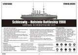SMS Schleswig-Holstein - Schlachtschiff - 1908 - 1:350
