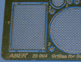 ABER Grilles for Sd.Kfz.171 Panther, Ausf. A/D 1:25
