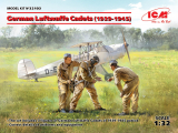 German Luftwaffe Cadets - 1939 - 1945 - 3 figures - 1/32