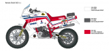 YAMAHA Ténéré 660cc - Paris Dakar 1986 - 1/9