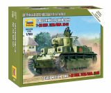 T-28 - sowjetischer mittlerer Panzer - Modell 1936 / 1940 - 1:100
