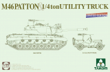 M46 Patton & 1/4ton Utility Truck - Limited Edition - 1:35
