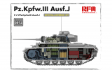 Panzerkampfwagen III Ausf. J - with full Interior - 1:35