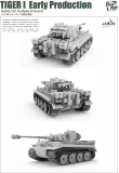 Panzerkampfwagen Tiger I Ausf. E - frühe Produktion - Juli - August 1943 - Kursk - 1:35