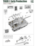 Panzerkampfwagen Tiger I Ausf. E - frühe Produktion - Juli - August 1943 - Kursk - 1:35