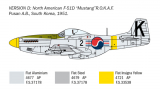 North American F-51D Mustang - Korean War - 1:72