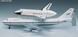 Space Shuttle und Boeing 747 Trägerflugzeug - 1:288