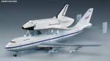Space Shuttle und Boeing 747 Trägerflugzeug - 1:288