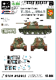 T-34/76 - Model 1943 - 30th Guards Tank Brigade - Leningrad front 1943 - Tank 106 - Decal Set - 1/16