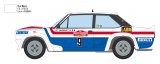 Fiat 131 Abarth 1977 - Sanremo Rally Winner - 1:24