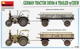 Lanz Bulldog D8506 - Traktor / Schlepper mit Anhänger und Figuren - 1:35