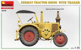 Lanz Bulldog D8506 - Traktor / Schlepper mit Anhänger - 1:35