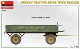 Lanz Bulldog D8506 - Traktor / Schlepper mit Anhänger - 1:35