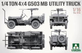 US 1/4-ton 4x4 Truck - 1:16