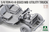US 1/4-ton 4x4 Truck - 1:16