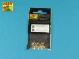 Hexagonal bolts and nuts - 1,6 x 4,0mm - 1/16
