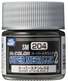 Mr. Super Metallic 2 SM204 Super Stainless 2 - Glänzend - 10ml