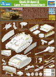 Sturmgeschütz III Ausf. G - späte Produktion - 2in1 - 1:16