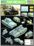 Pz.Kpfw. 38(t) Ausf. E / F - with full interior details - 1/16