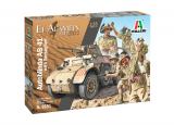 Autoblinda AB 41 mit Bersaglieri - Italienische Infanterie - 1:35