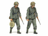 Deutsche Infanterie - WWII spät - 5 Figuren - 1:35