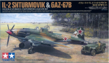 Iljuschin IL-2 Sturmovik & Russischer GAZ-67B - 1:48
