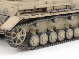 Panzerkampfwagen IV Ausf. F mit Krad / Motorrad - Nordafrika / DAK - 1:35