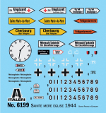 Battle of Normandy - Sainte-Mère-Eglise - 6 June 1944 - Diorama Set - 1/72