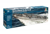 Schnellboot S-26 / S-38 mit 2cm Flak und Seeminen / Wasserbomben - 1:35