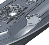 Schnellboot S-26 / S-38 mit 2cm Flak und Seeminen / Wasserbomben - 1:35